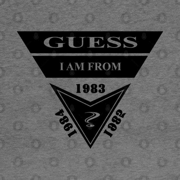 GUESS, I AM FROM? SAMER BRASIL 1983 1984 1985 by Samer Brasil